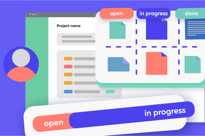 Organize tasks with an issue tracking system