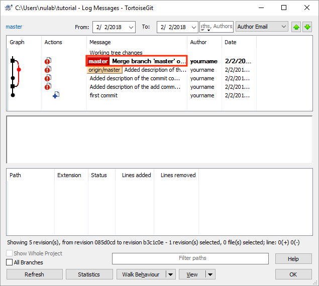 Completed acquiring the latest changes from the remote repository.
